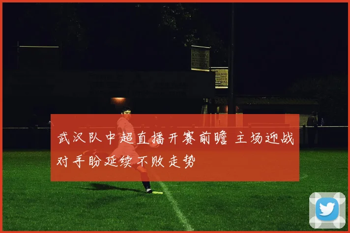 武汉队中超直播开赛前瞻 主场迎战对手盼延续不败走势